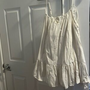 Slightly off white urban outfitters dress